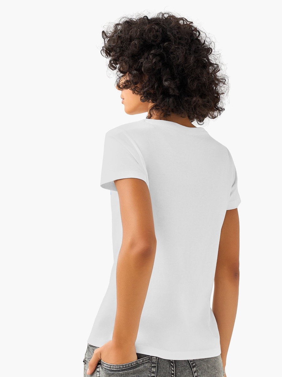 Regular Fit Cotton T-Shirt with Kuromi Print