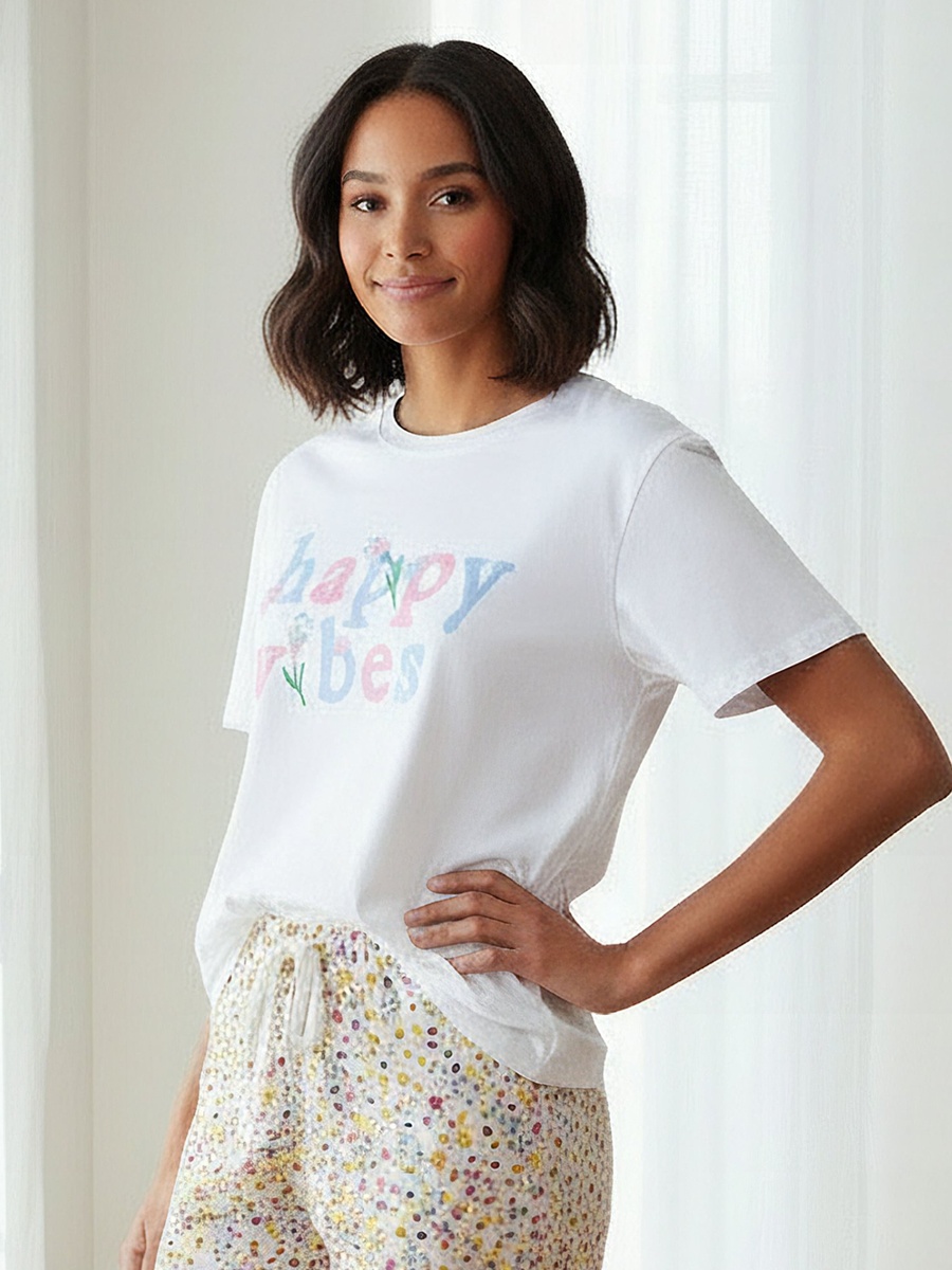 Pyjama Set with Top and Trousers