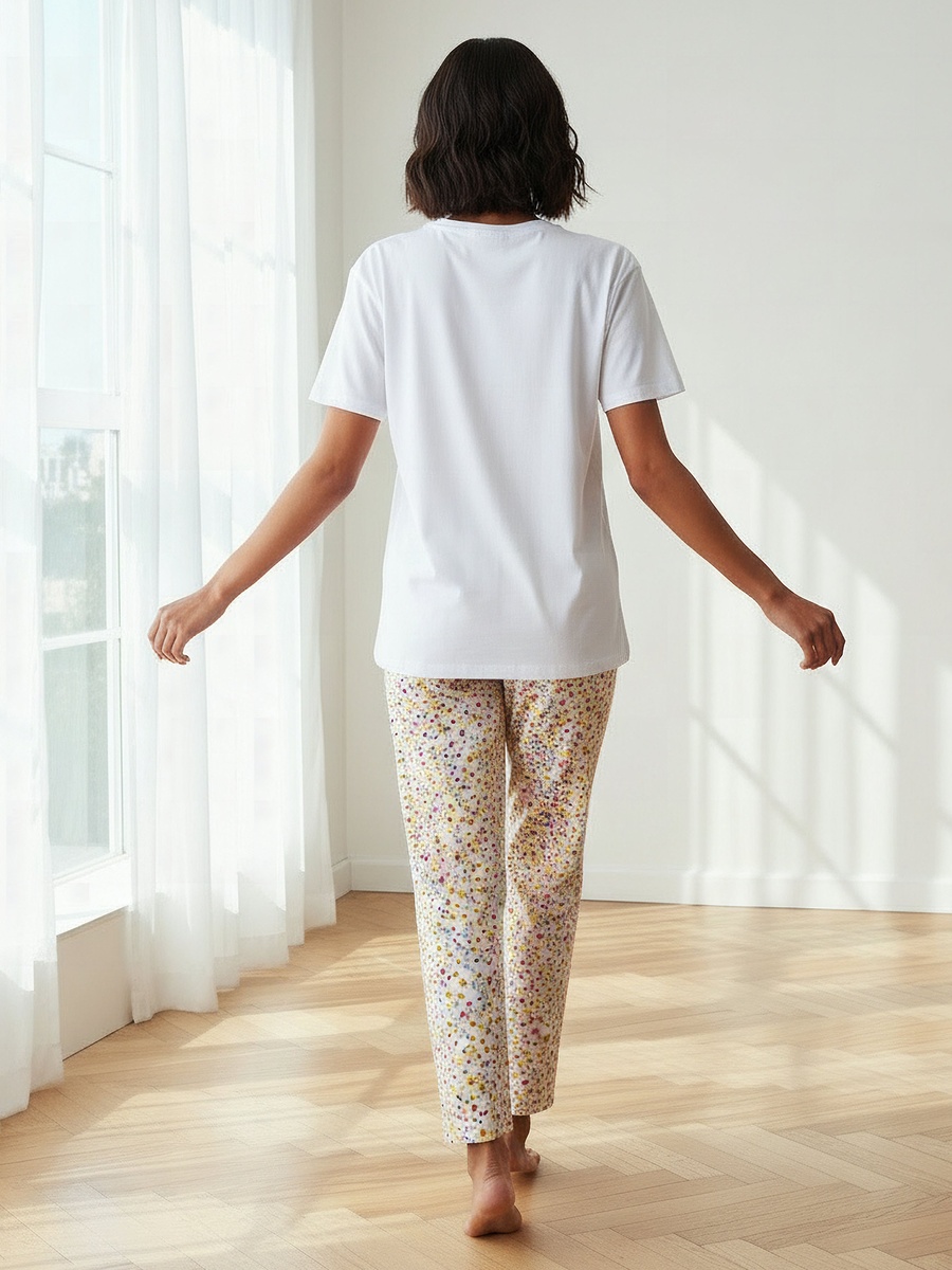 Pyjama Set with Top and Trousers