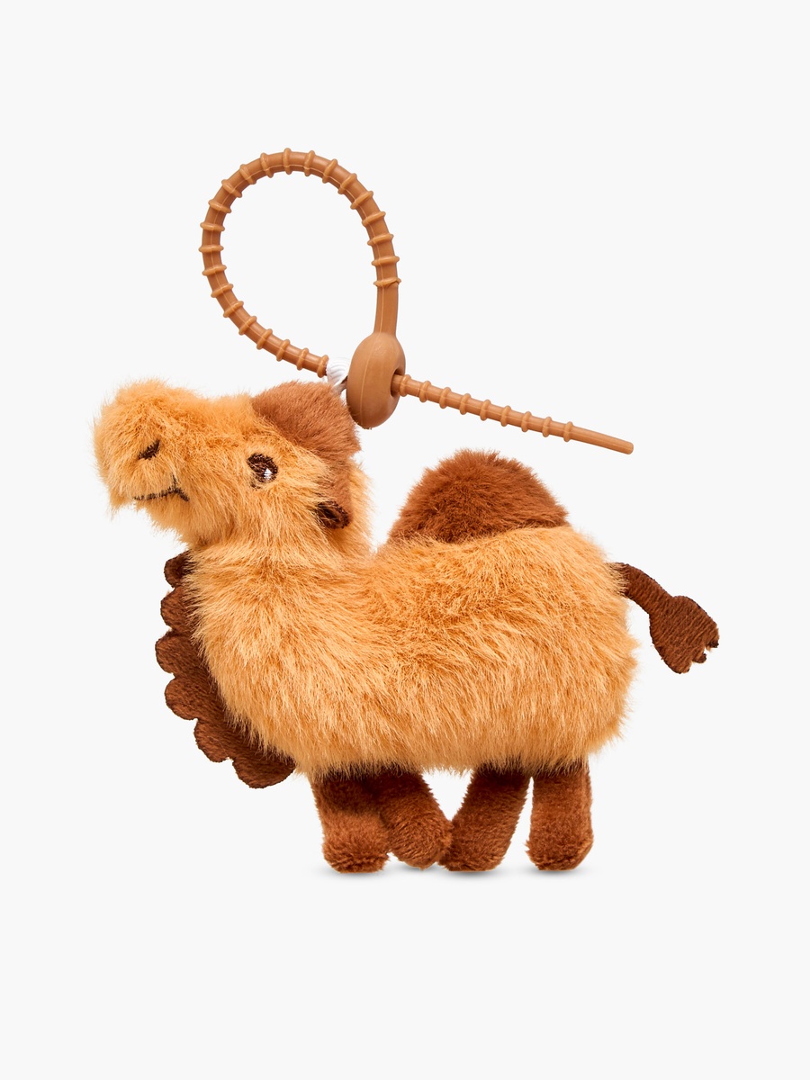 Camel Plush Bag Charm