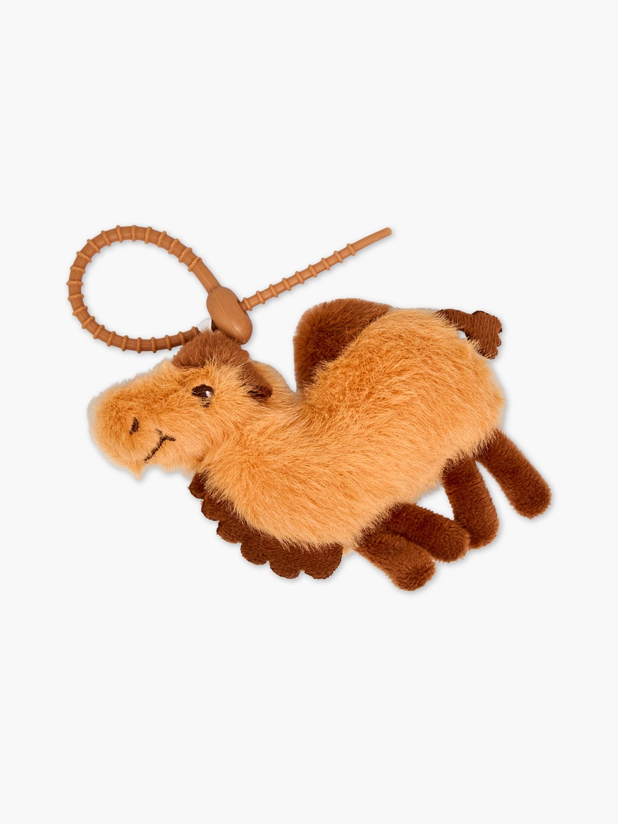Camel Plush Bag Charm