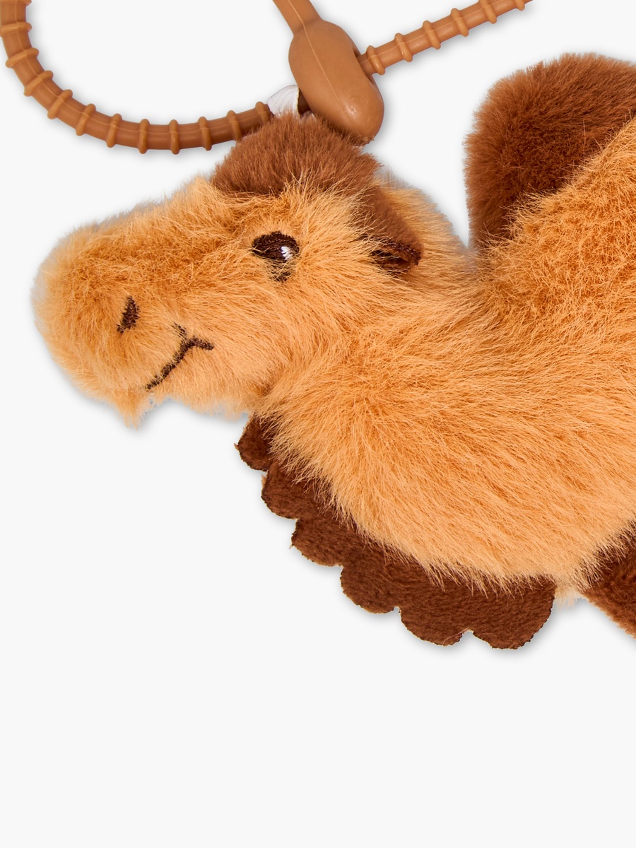 Camel Plush Bag Charm