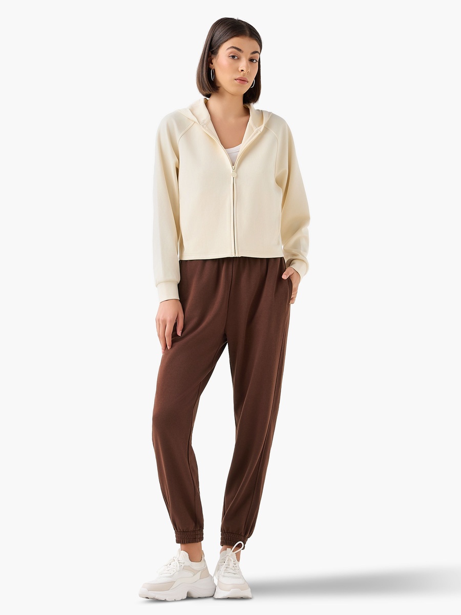 Regular Fit Flexi Waist Joggers with Pockets