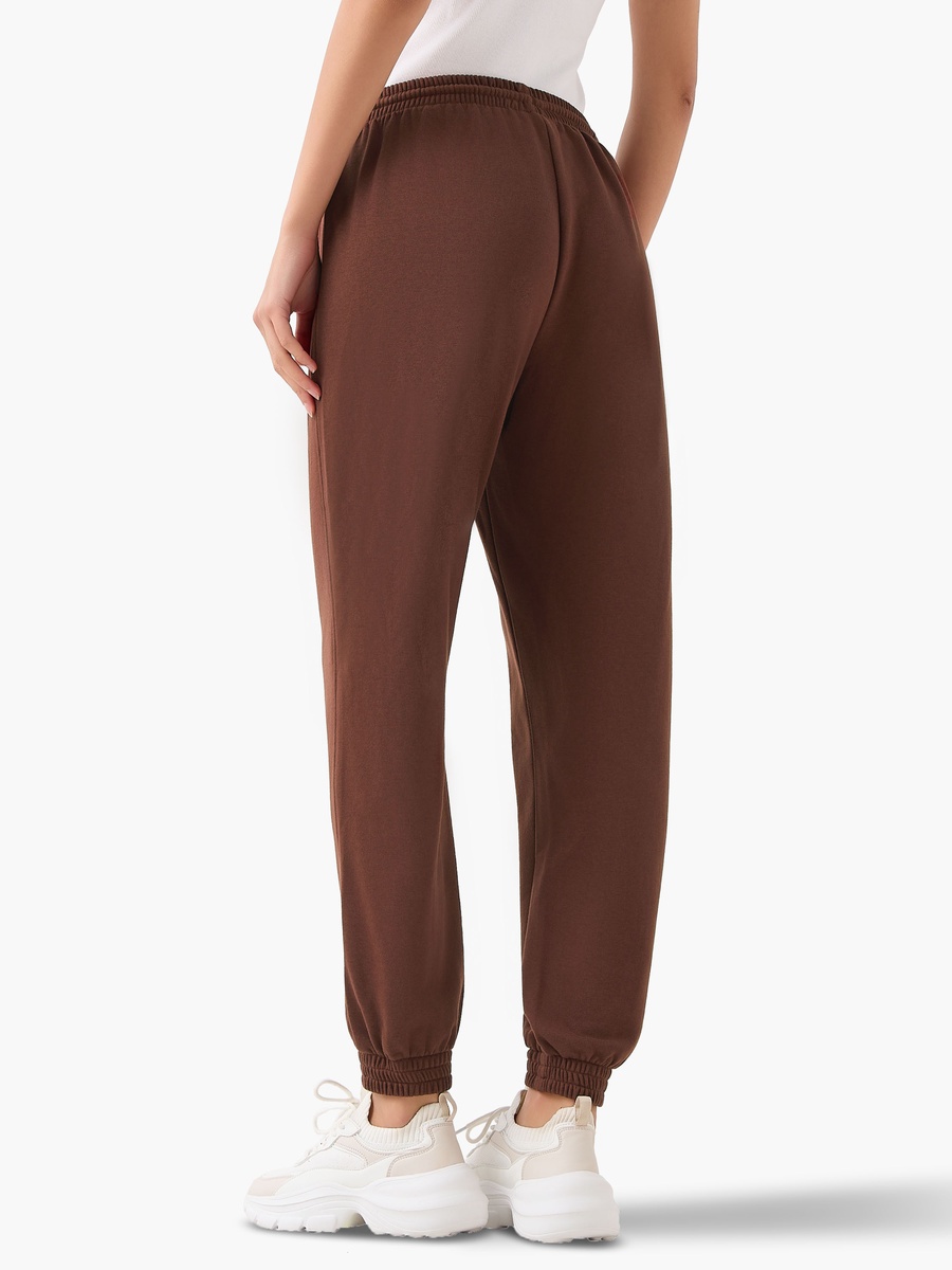 Regular Fit Flexi Waist Joggers with Pockets