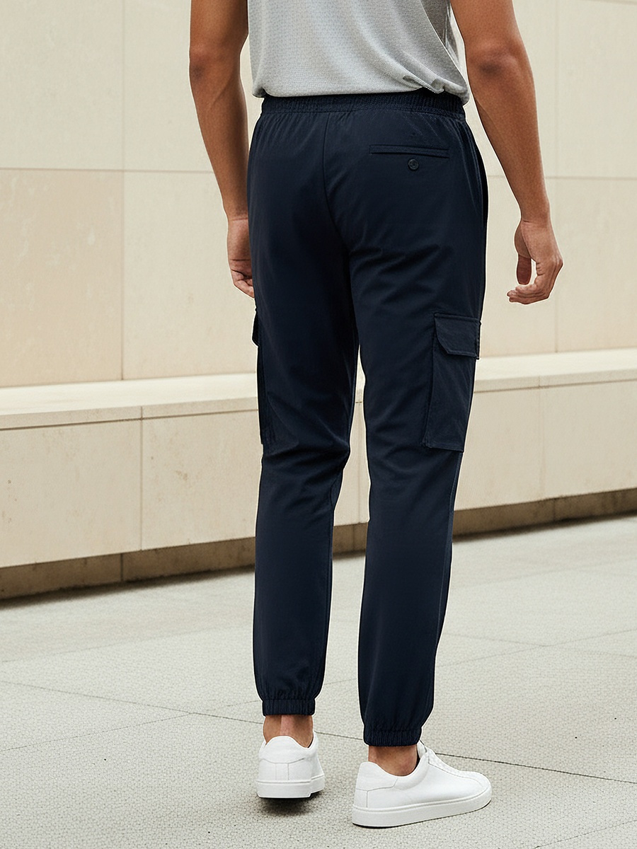 Men Cargo Joggers with Pockets
