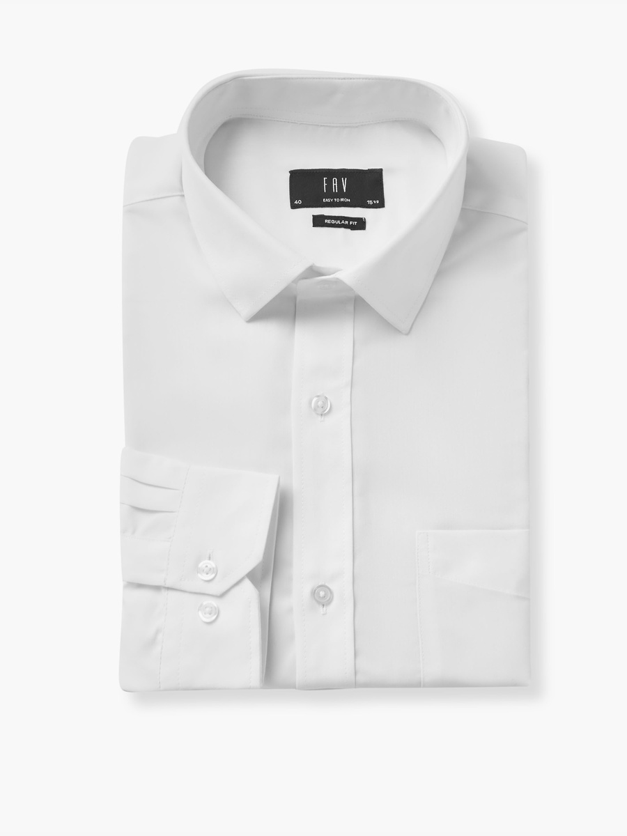 Men Regular Fit Collared Long Sleeves Shirt - Set of 2