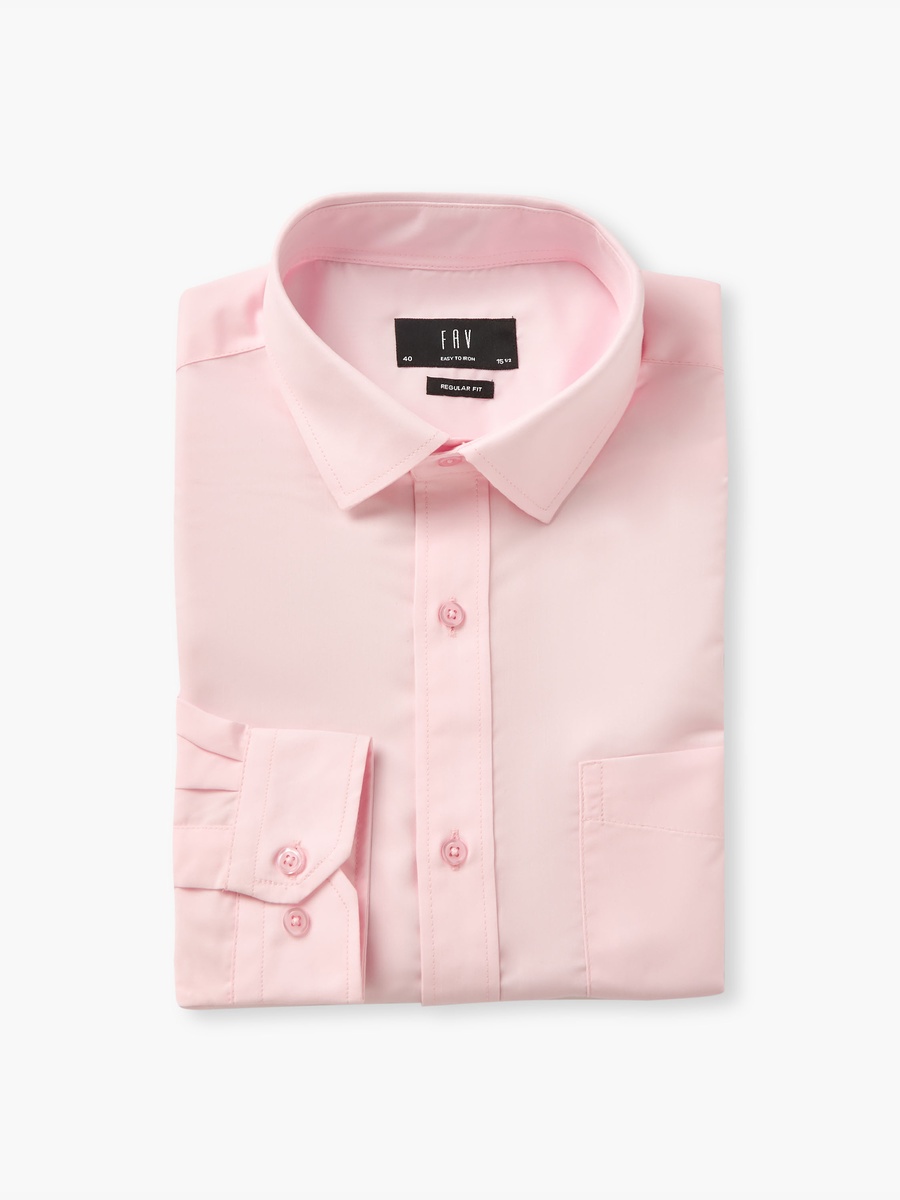 Men Regular Fit Collared Long Sleeves Shirt - Set of 2