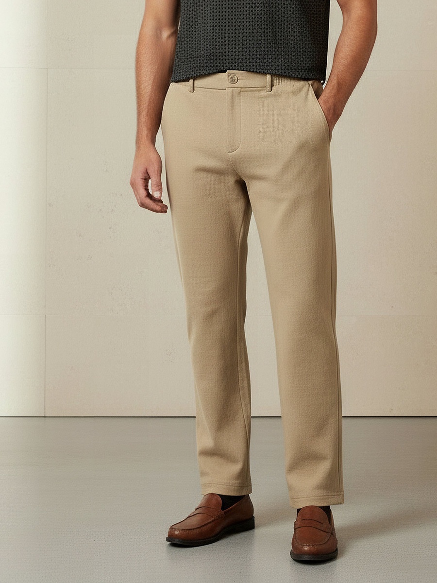 Men Regular Fit Trousers