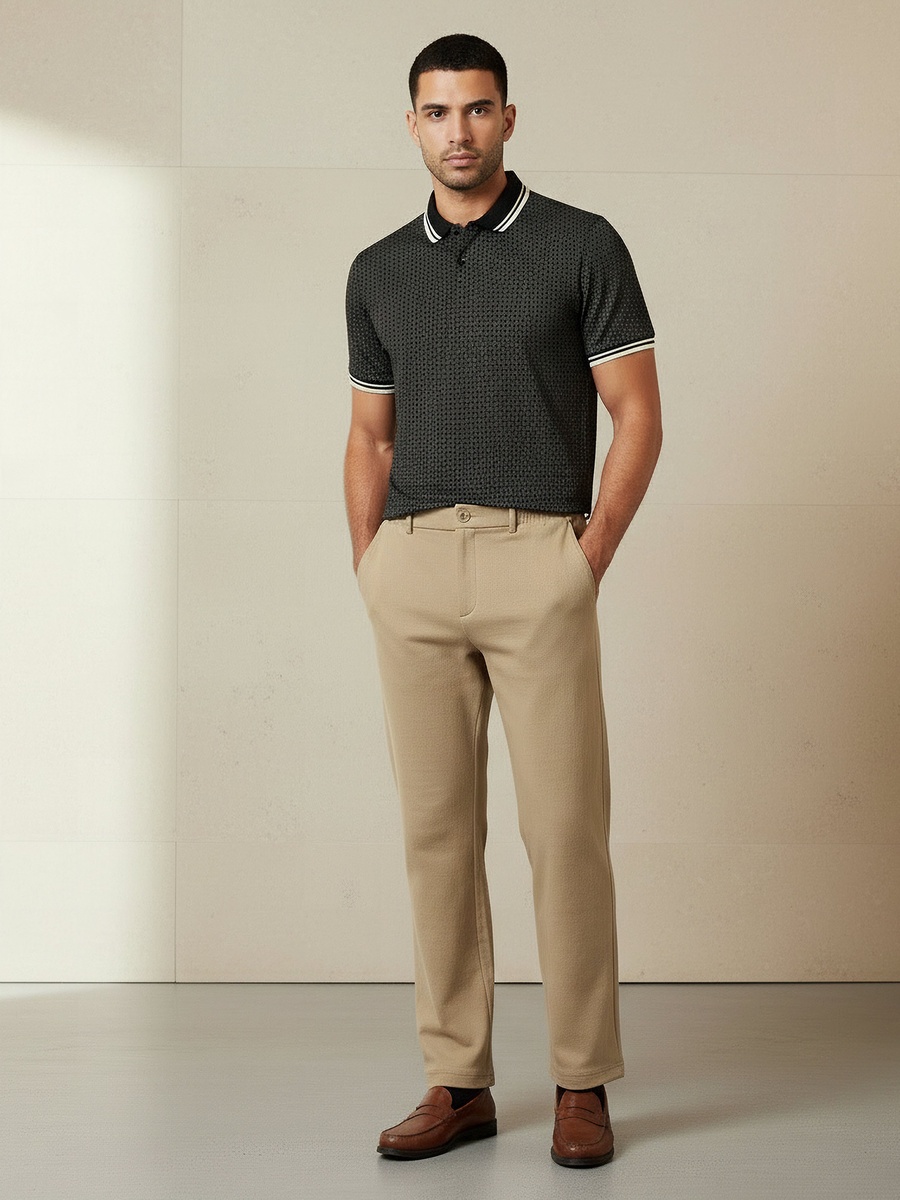 Men Regular Fit Trousers