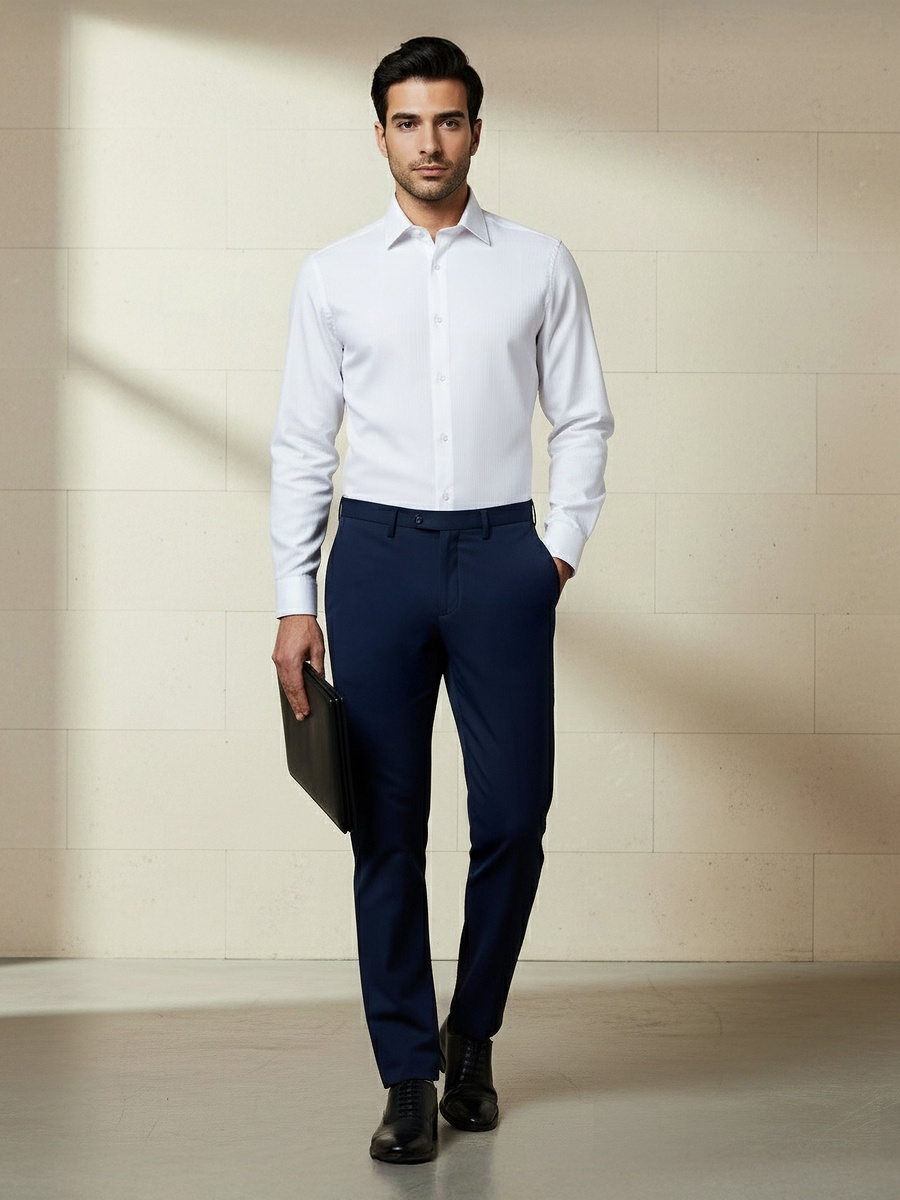 Men Slim Fit Trousers