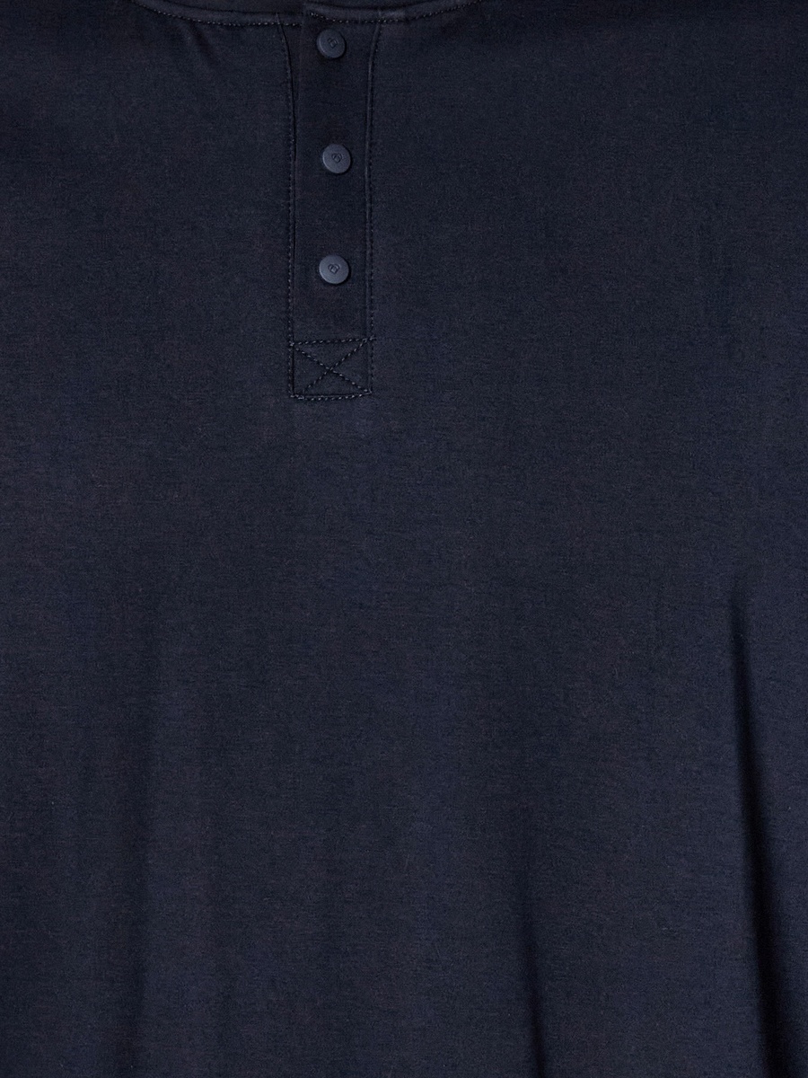 Men Henley Neck T-Shirt