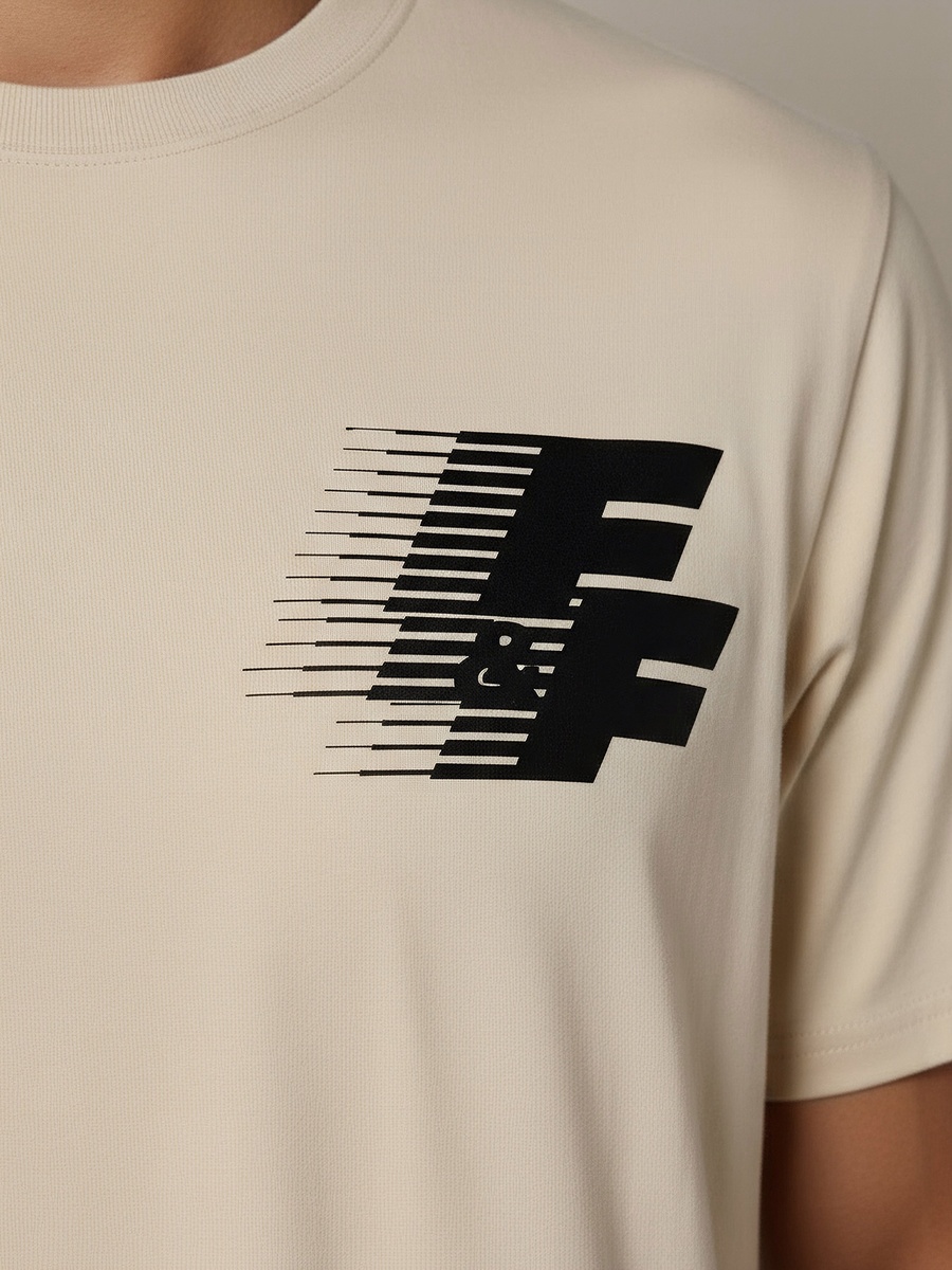 Men Regular Fit Crew Neck Short Sleeve Fast and Furious Print T-Shirt