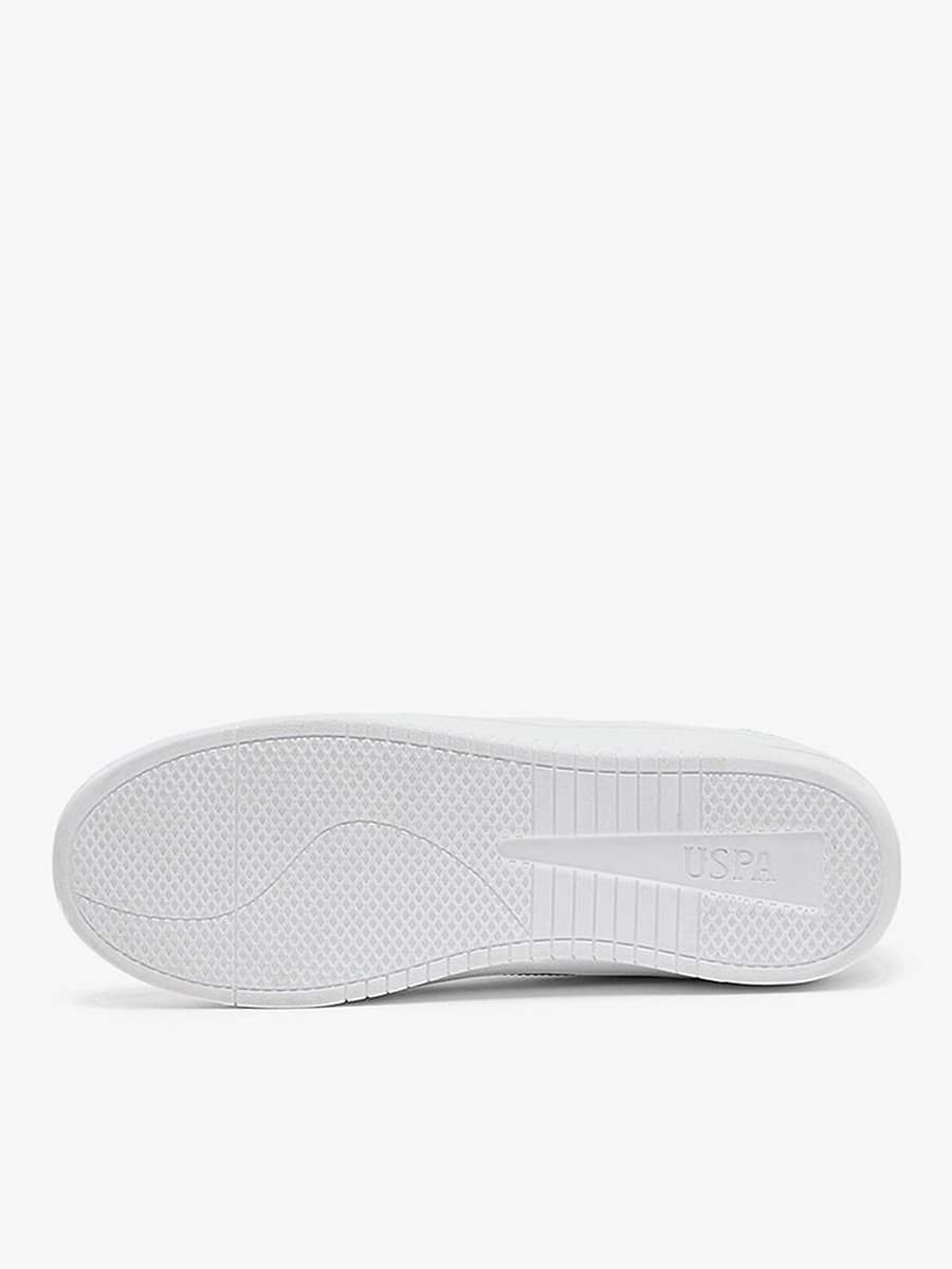 Men Classic White Low-Top Sneakers