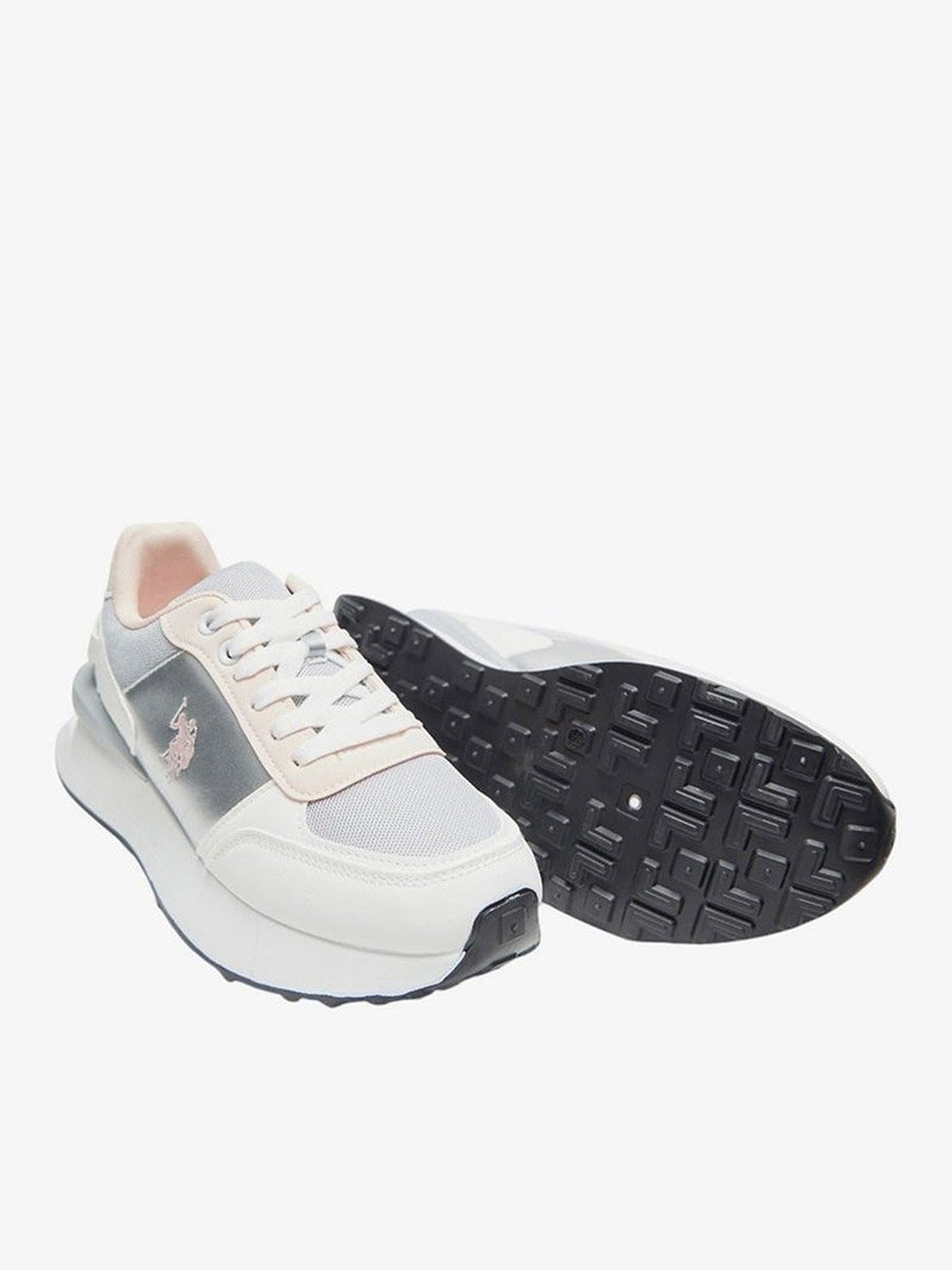 Women Grey Low-Top Sneakers - Lightweight