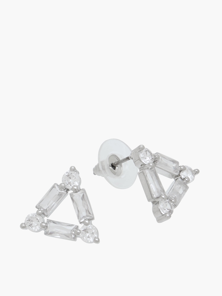 Set of 2 - Embellished Cubic Zirconia Necklace and Earrings