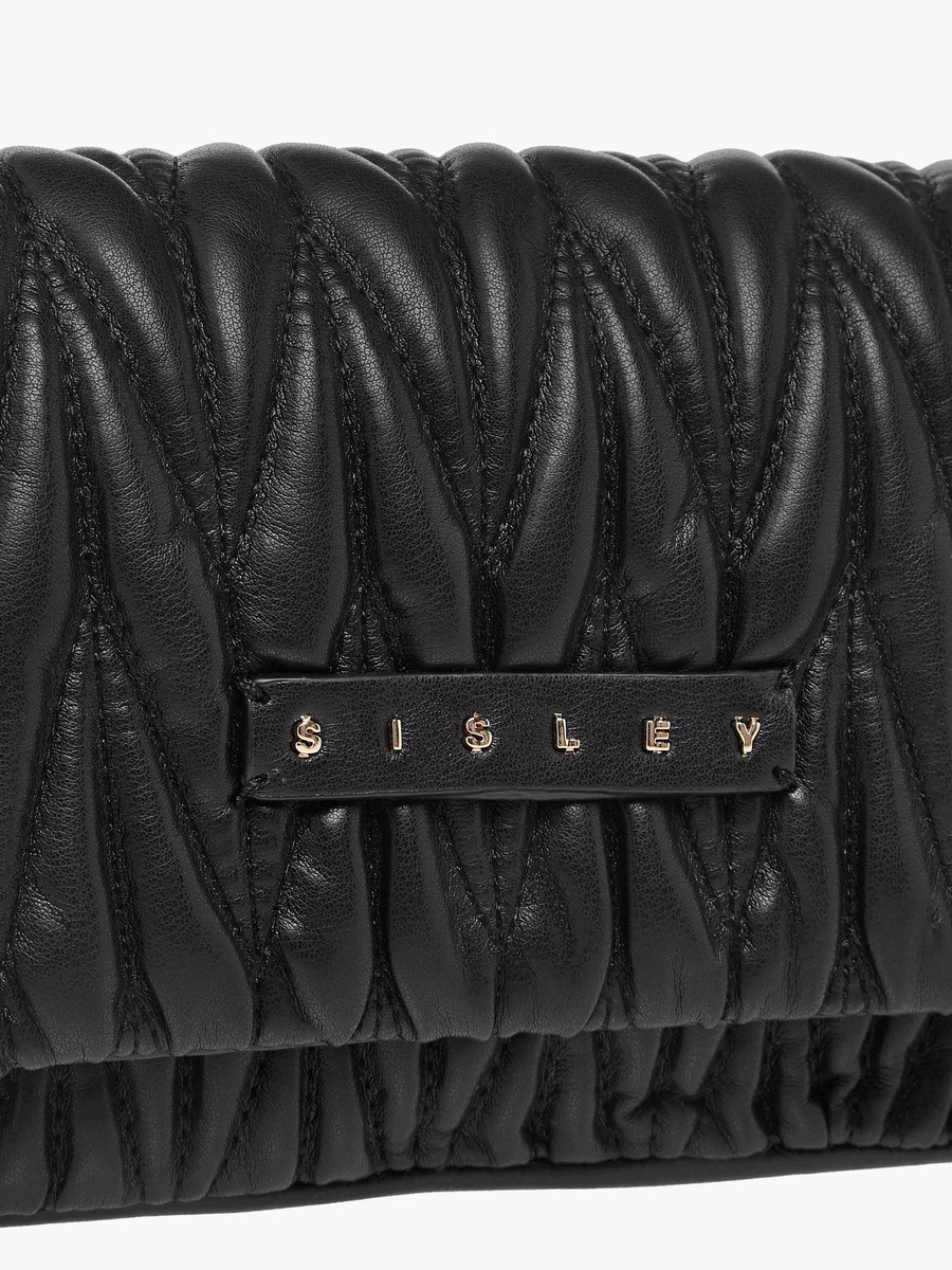 Quilted Crossbody Bag with Chain Strap