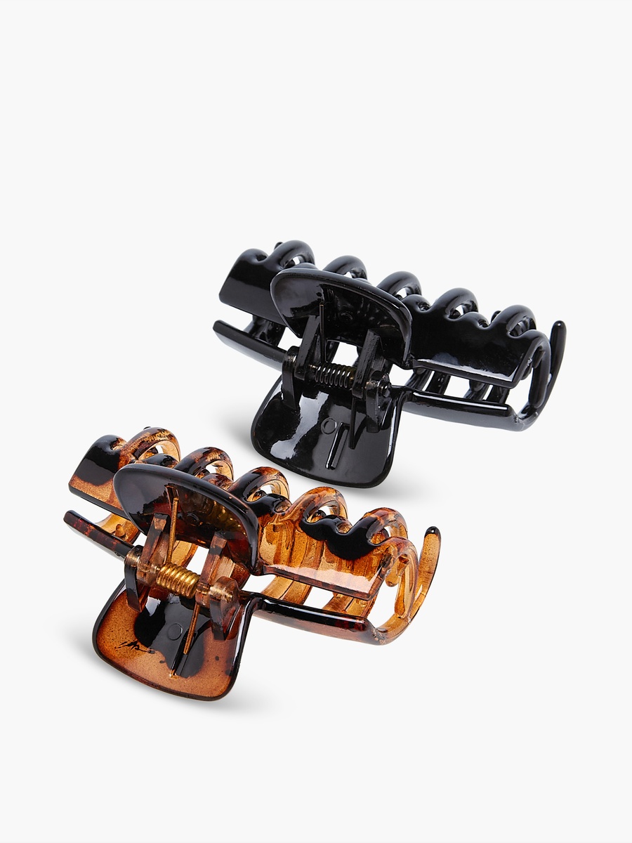 Pack of 2 Rectangular Hair Clamp