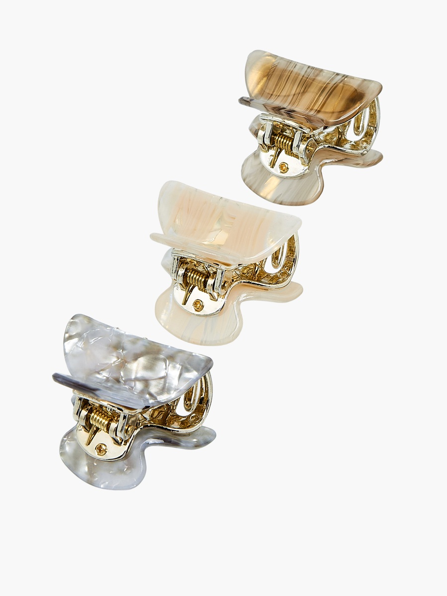 Pack of 3 Hair Clamp
