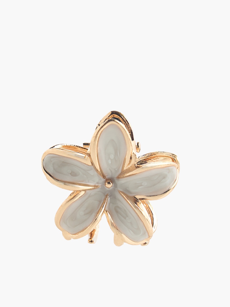 Pack of 3 Floral Shaped Hair Clamps