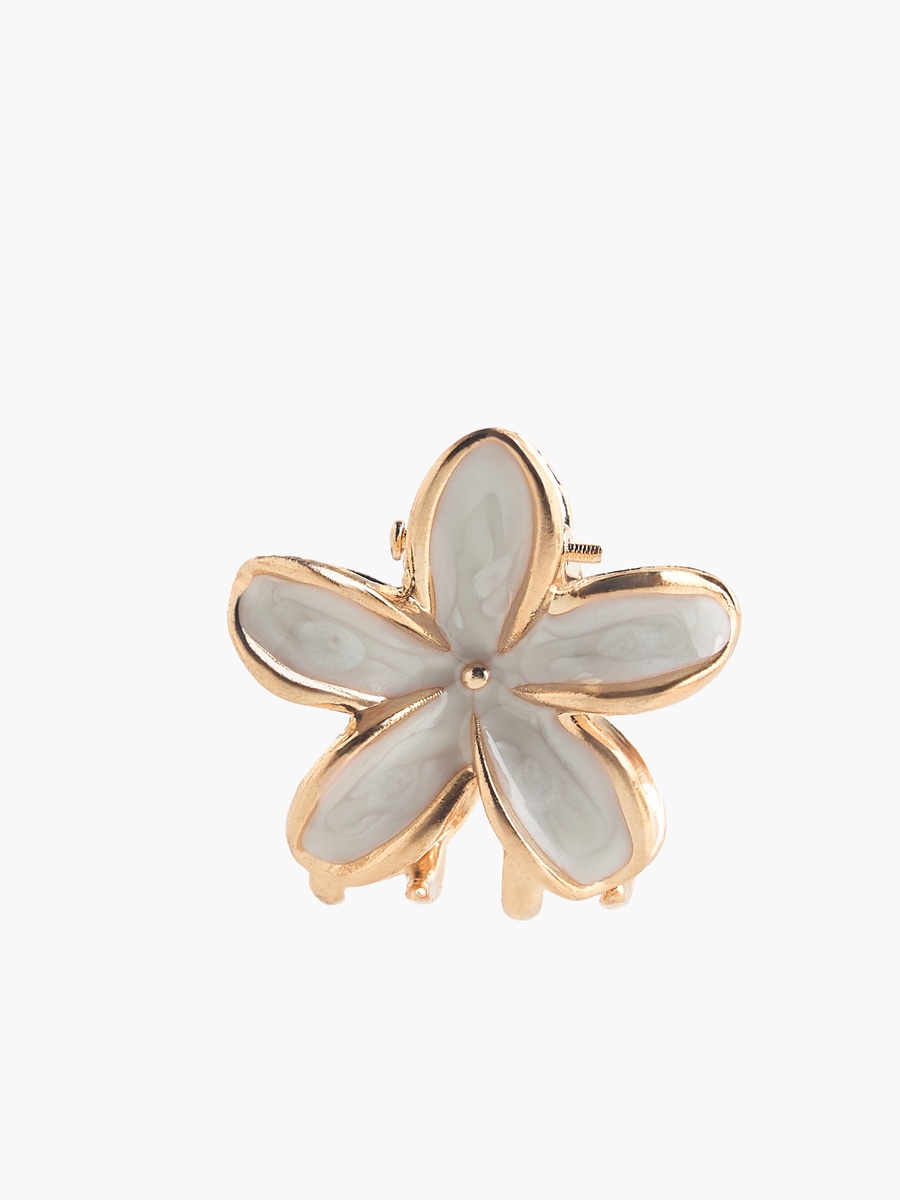 Pack of 3 Floral Shaped Hair Clamps