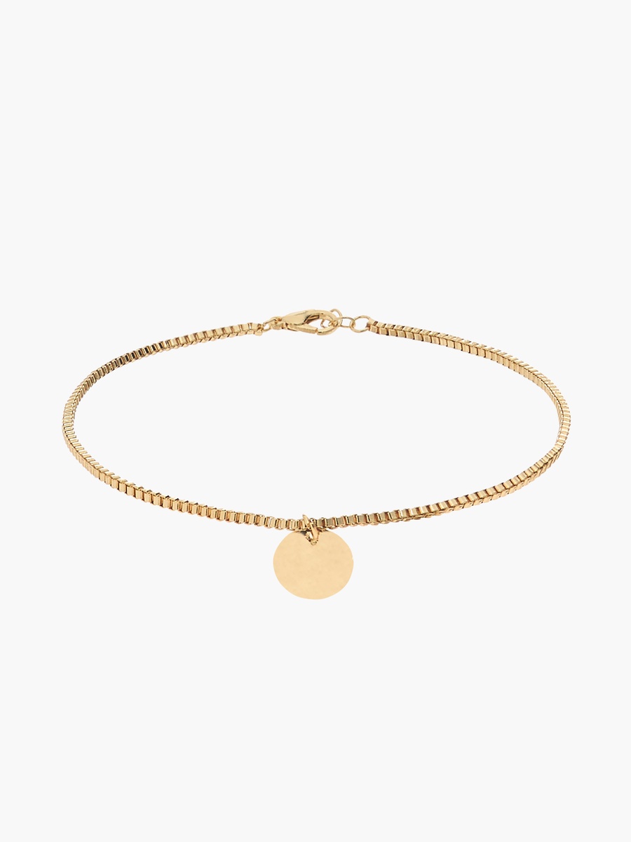 Pack of 5 Metal Chain Anklet