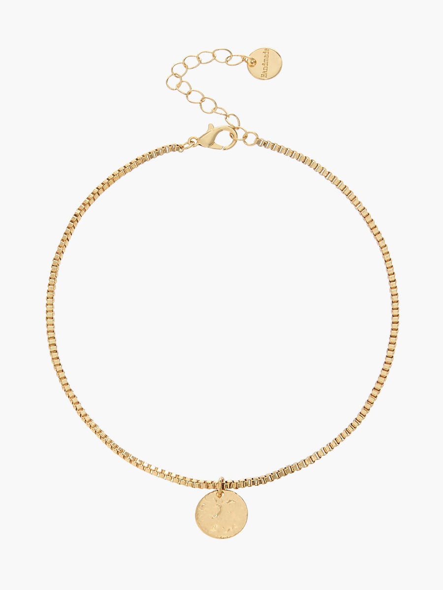 Pack of 5 Metal Chain Anklet