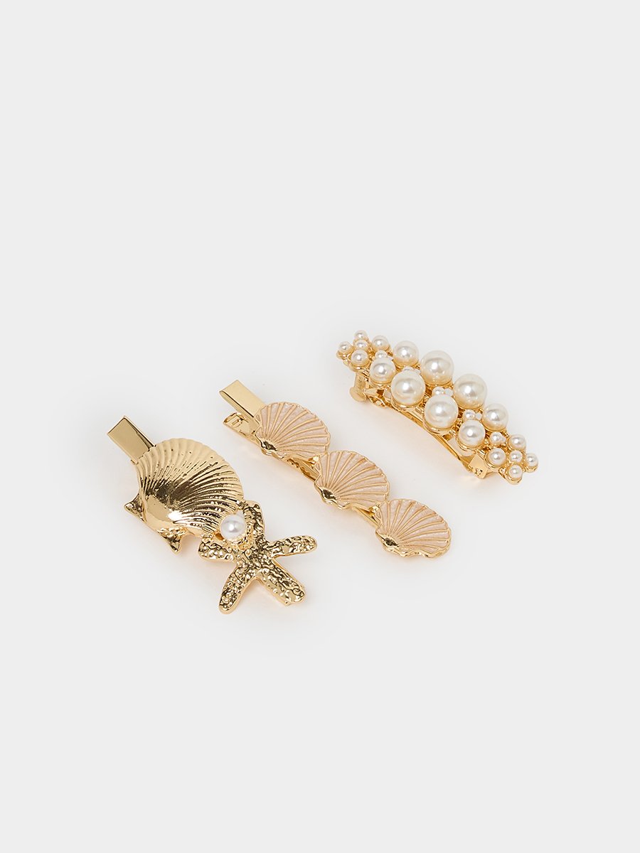 Pack of 3 - Sea Hair Pin