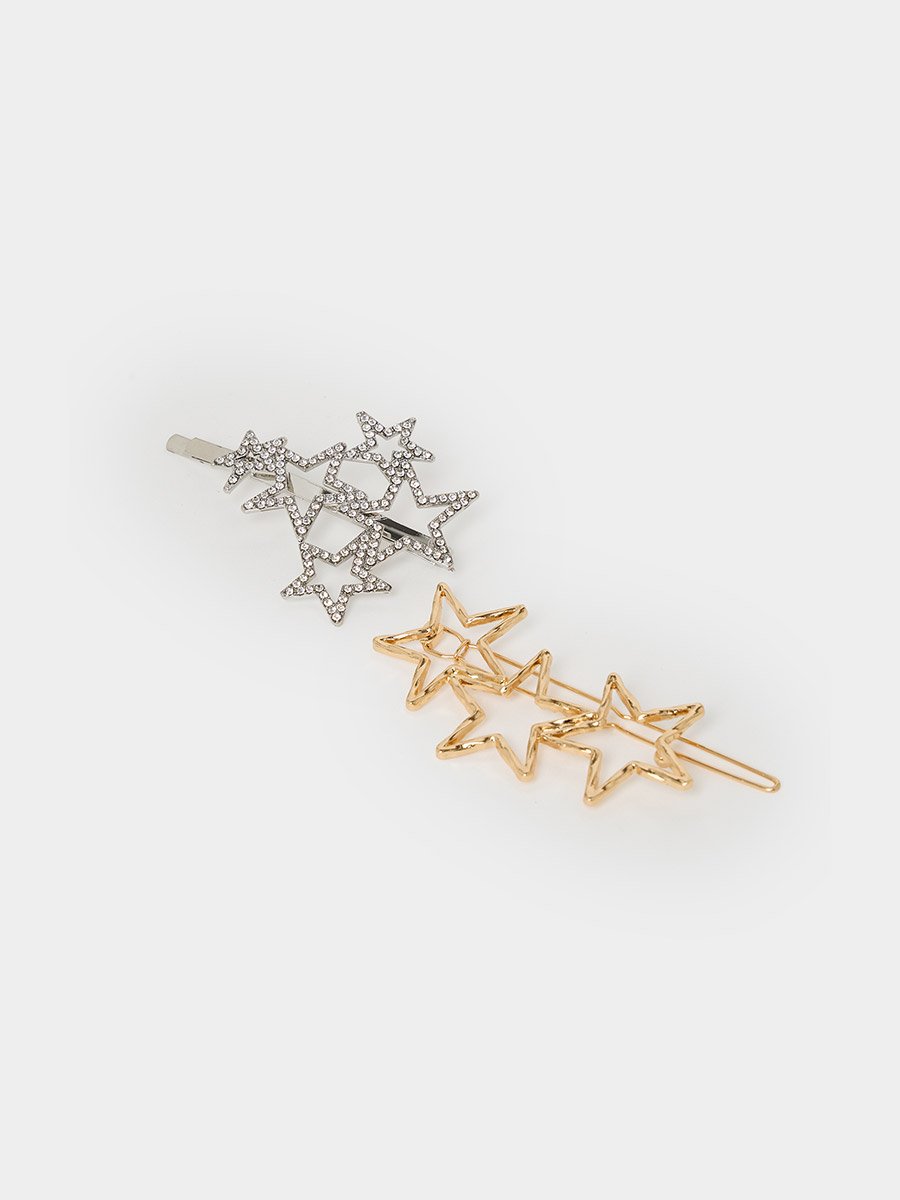 Pack of 2 - Star Hair Pin
