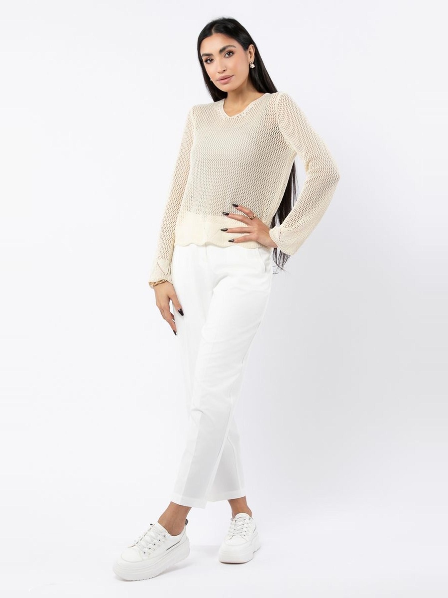 Solid Colored Classic Cut Pants