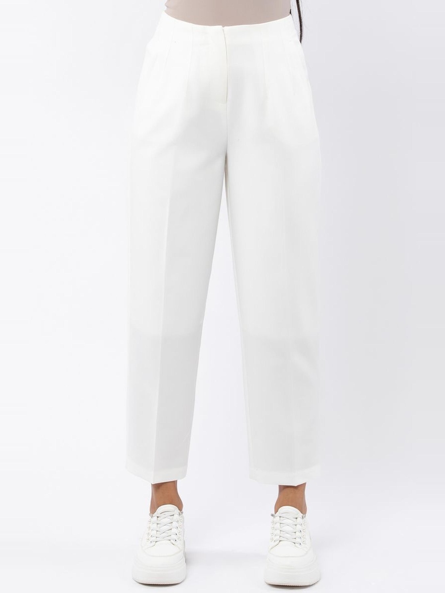 Solid Colored Classic Cut Pants