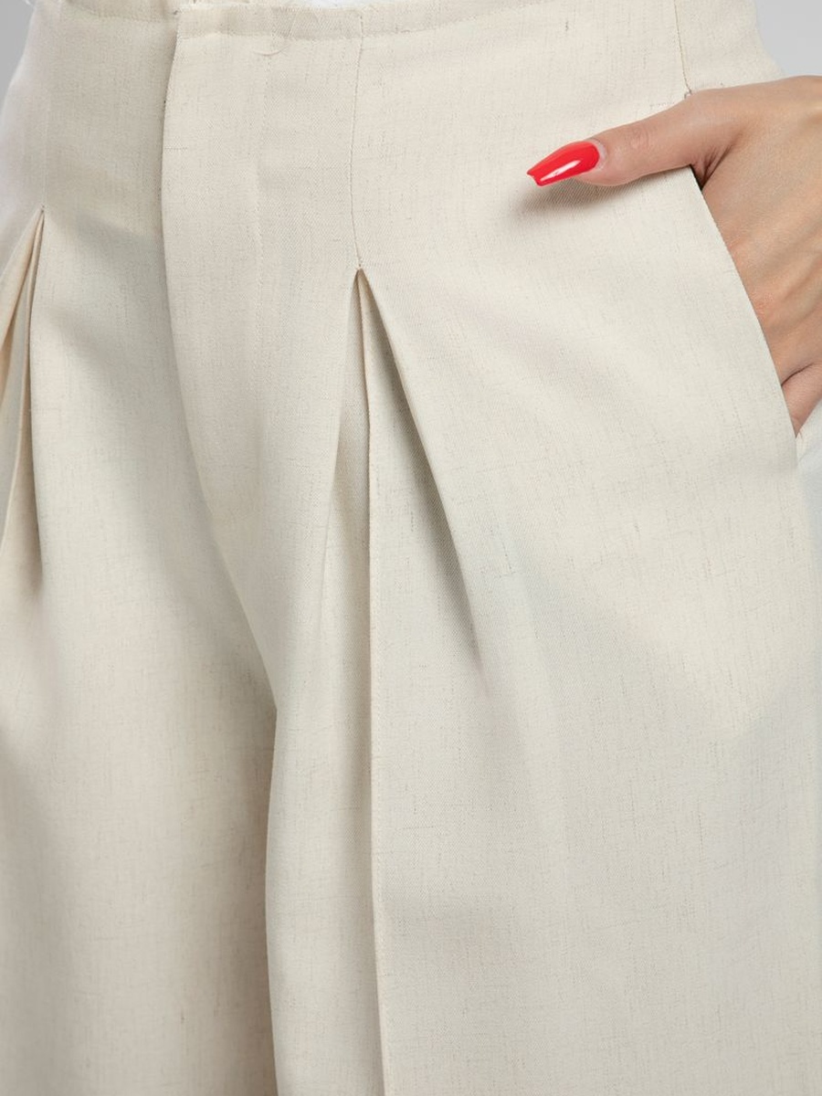 Wide Leg High Waist Linen Pants