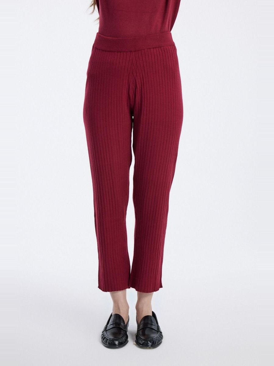 Knit Ribbed Pants