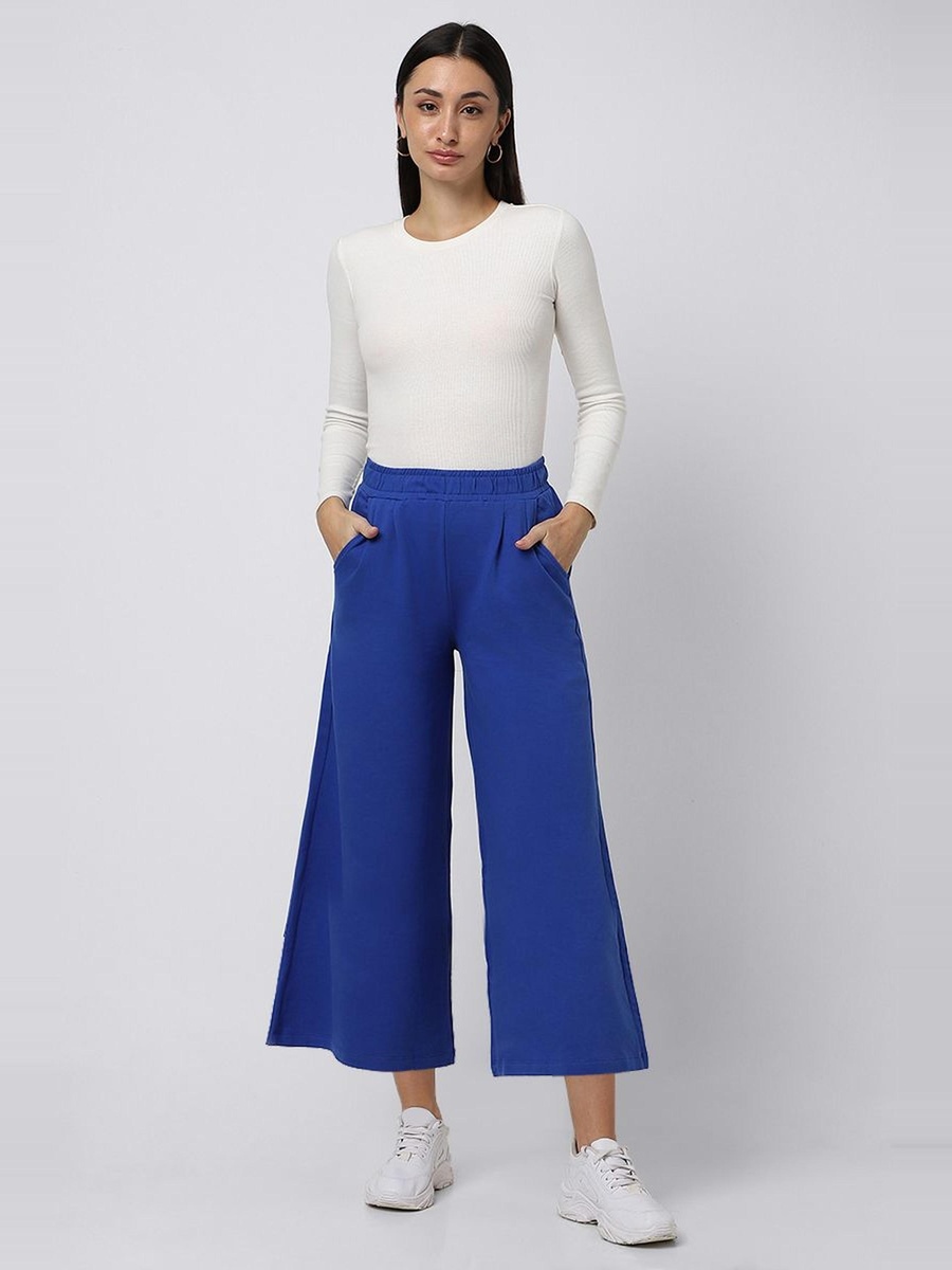Cropped Flowy Pants