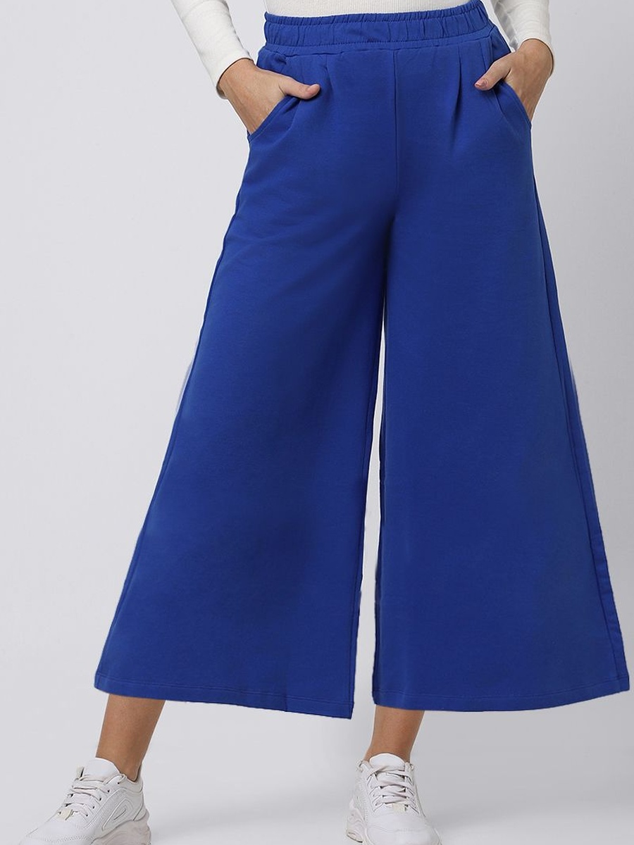 Cropped Flowy Pants