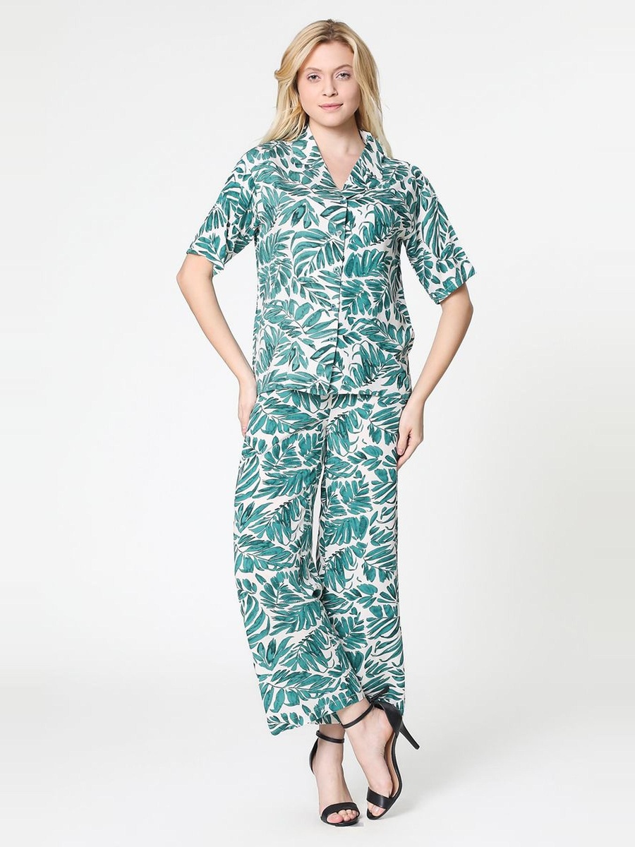 Printed Flowy Pants