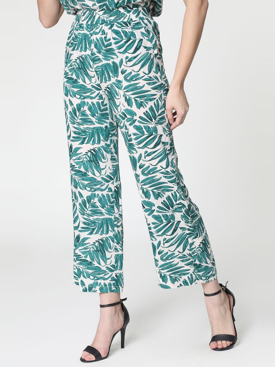 Printed Flowy Pants