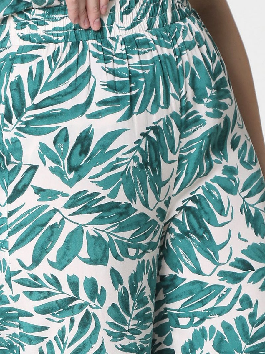 Printed Flowy Pants