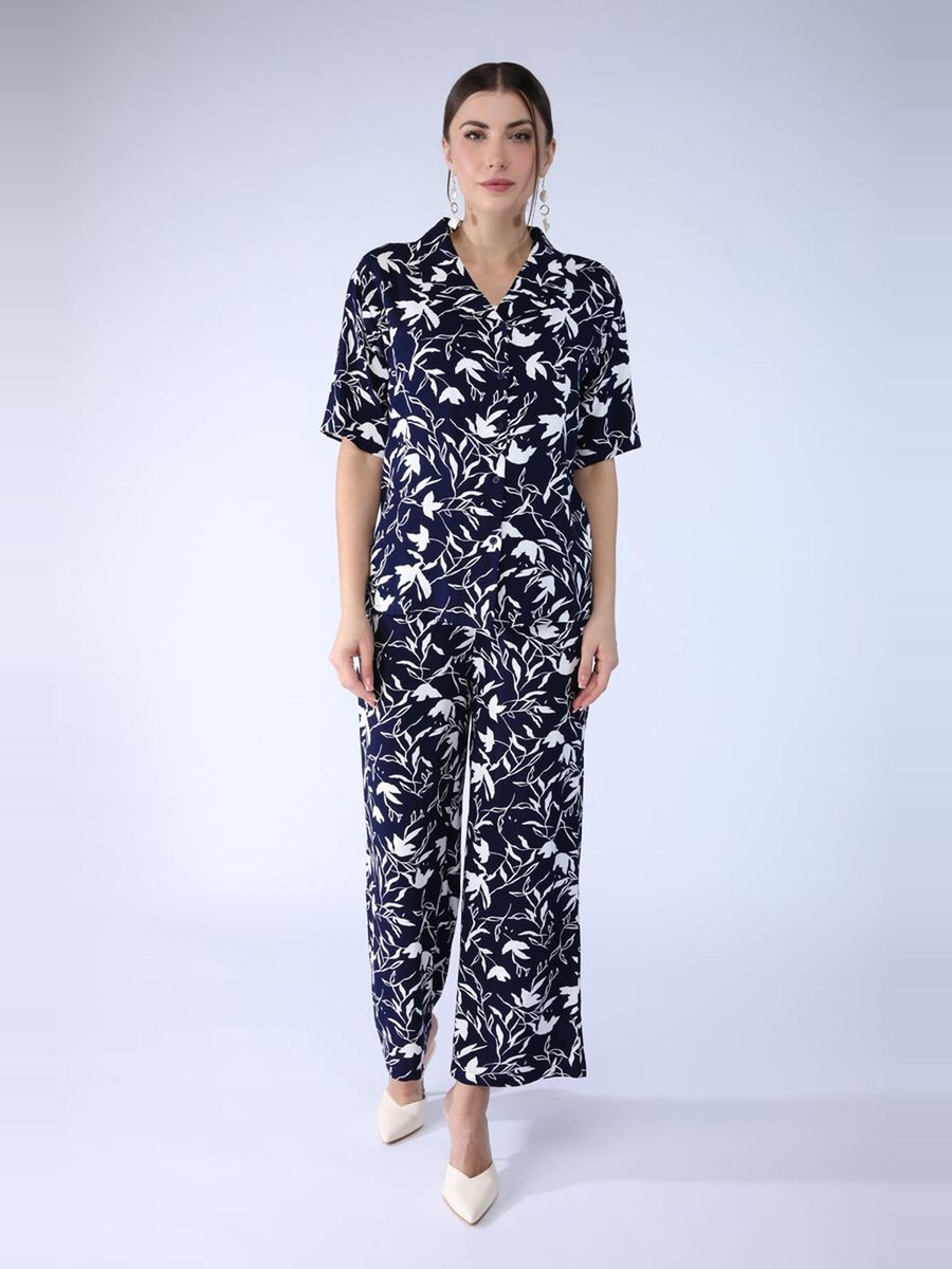 Printed Flowy Pants