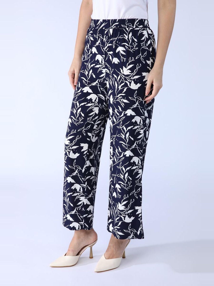 Printed Flowy Pants