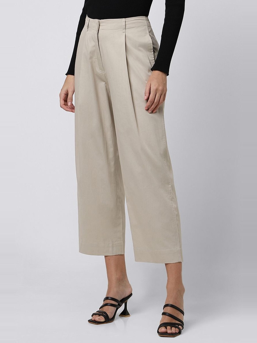 Cropped Flowy Pants