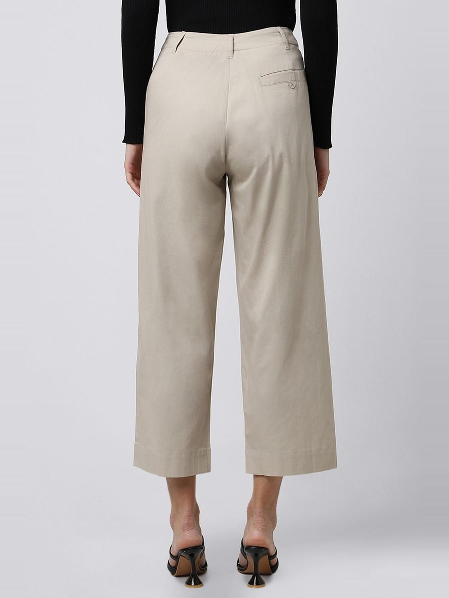 Cropped Flowy Pants