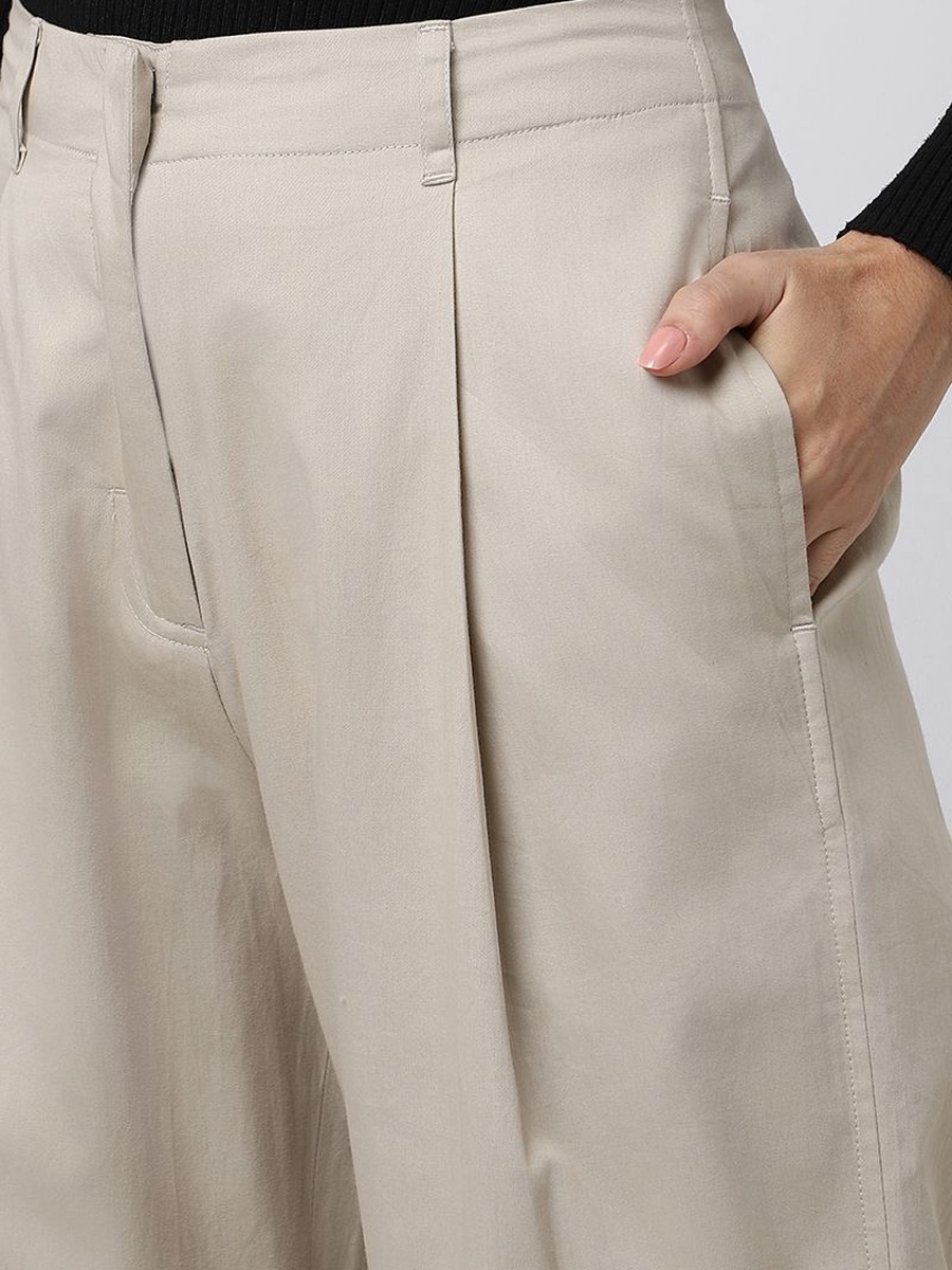 Cropped Flowy Pants