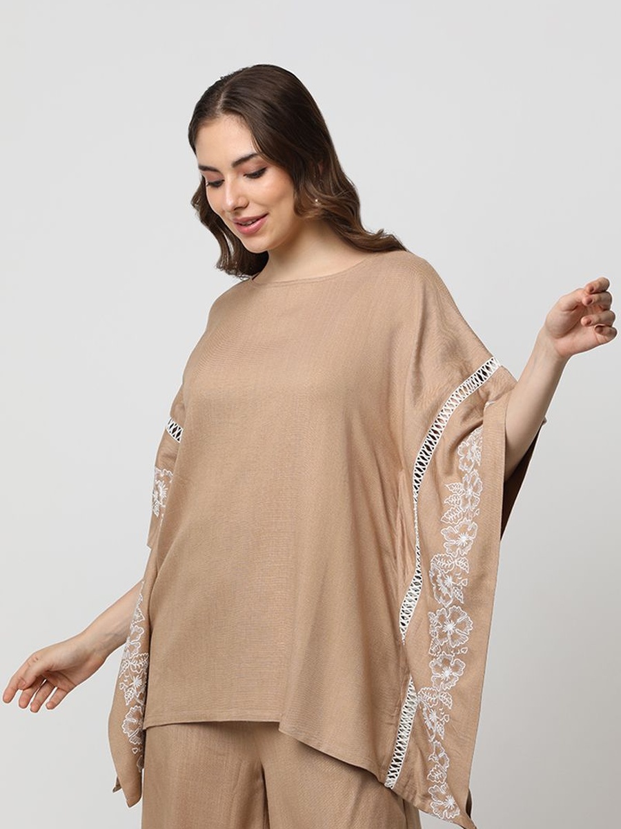 Top with Embroidery