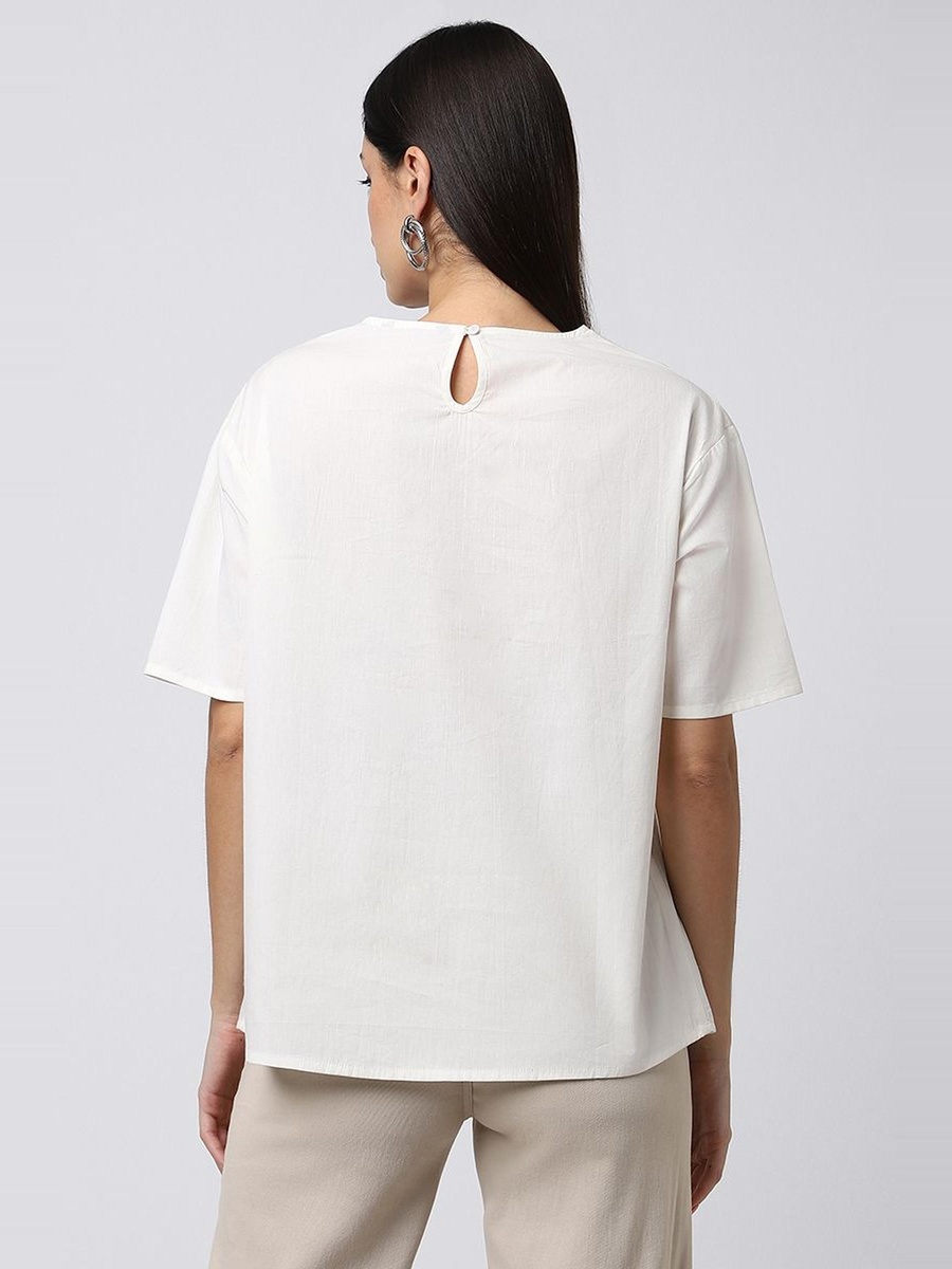 Blouse with Embroidery