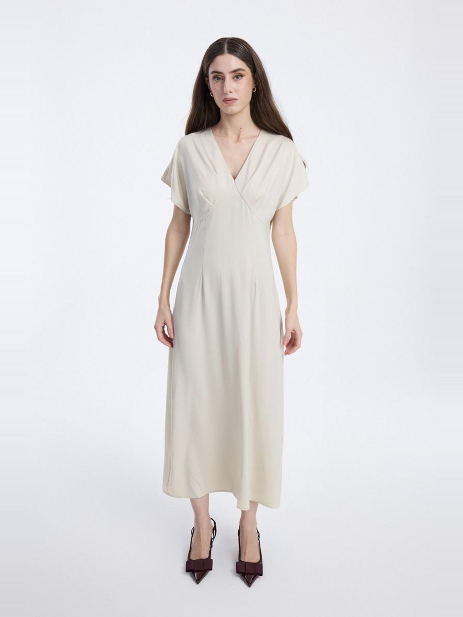 Longline Short Sleeve Dress