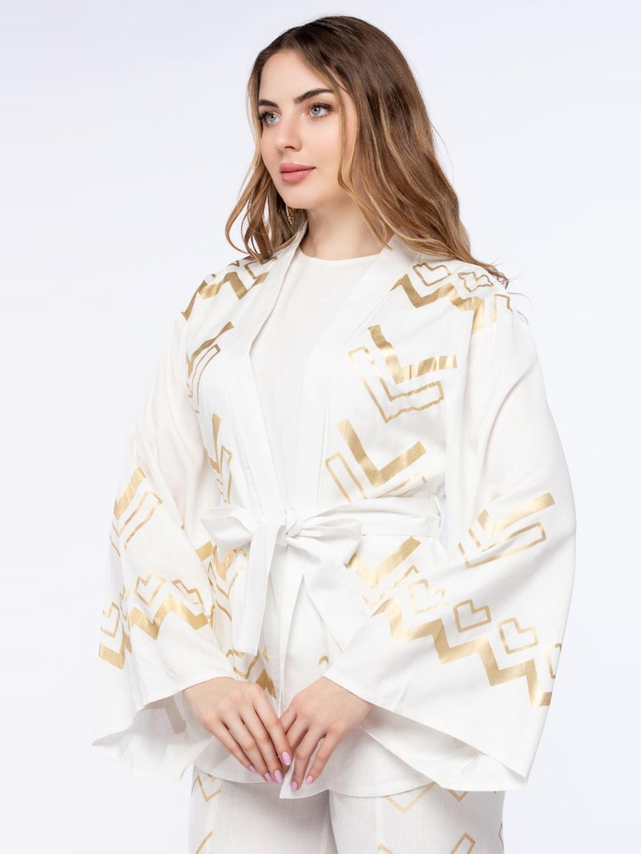 Printed Kimono