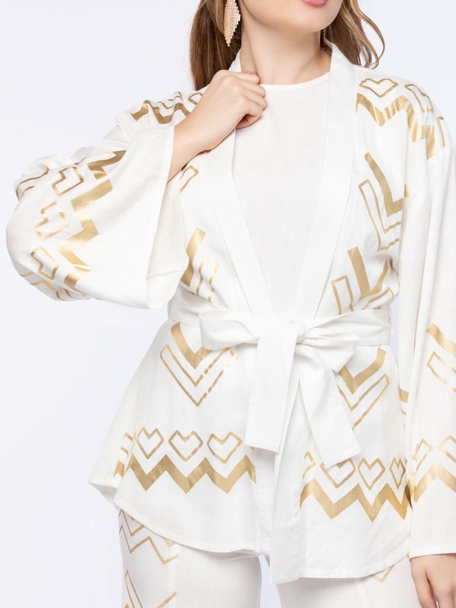 Printed Kimono