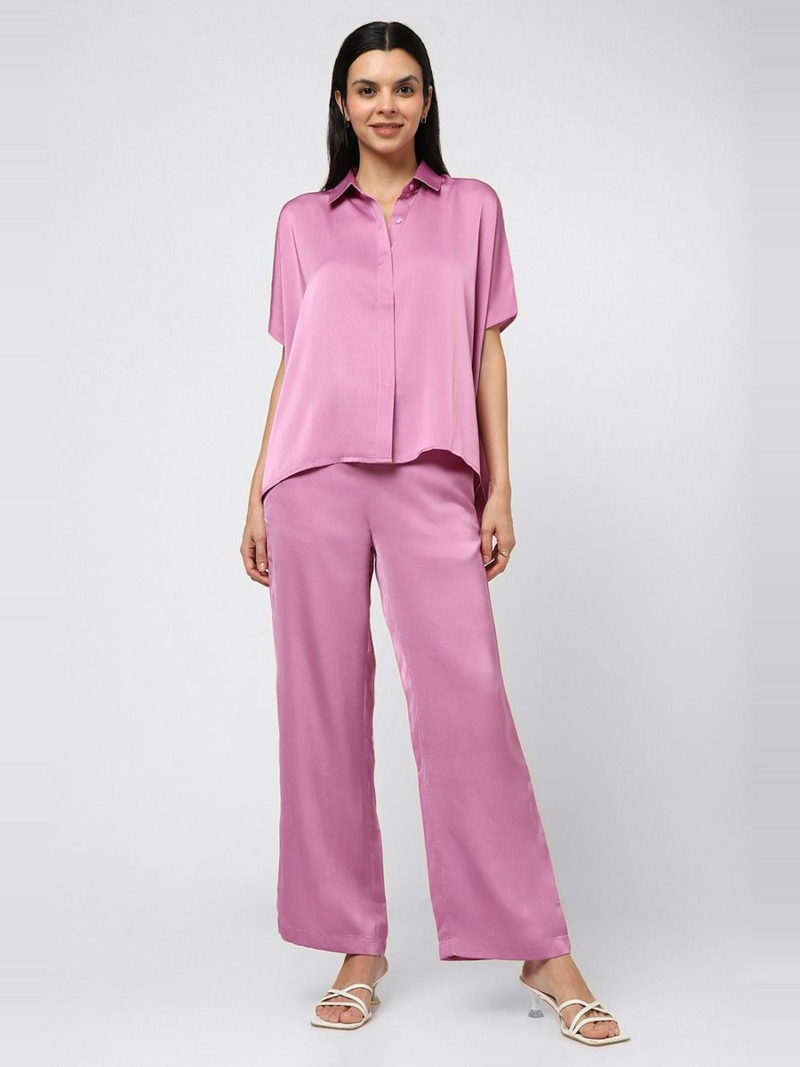 Asymmetric Plain Shirt