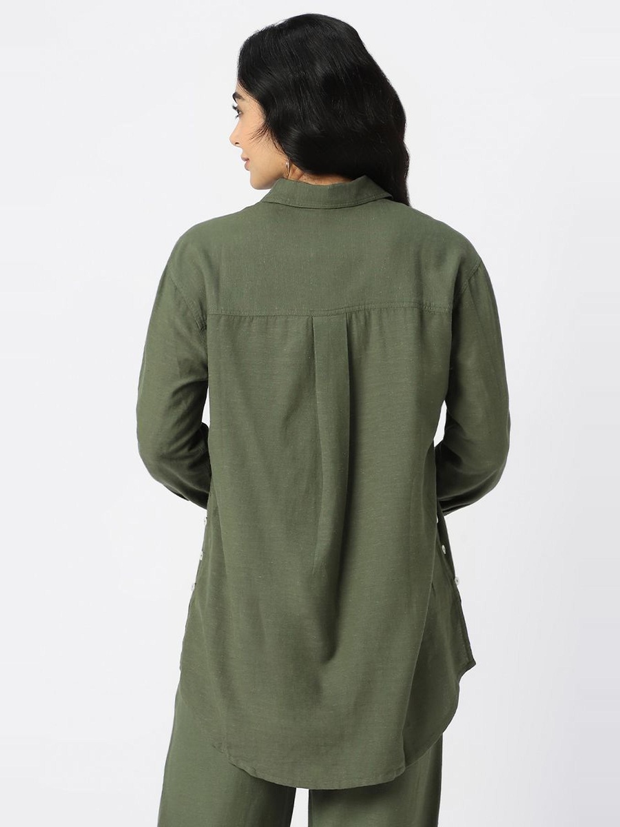 Shirt with Side Buttons