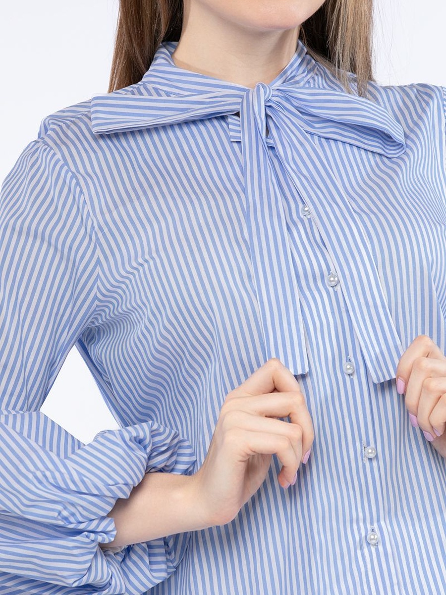 Shirt with Puffed Sleeves